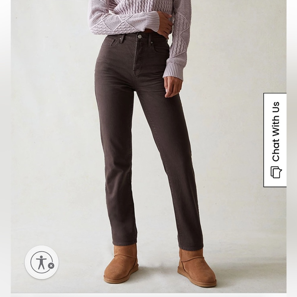 NWT PacSun Eco Brown Dad Jeans. Size: 25
